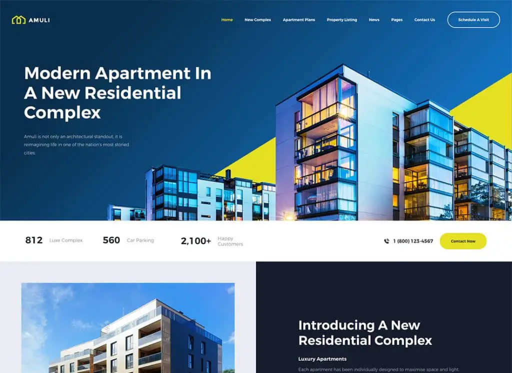 Amuli - Tema WordPress Pasar Properti & Real Estat