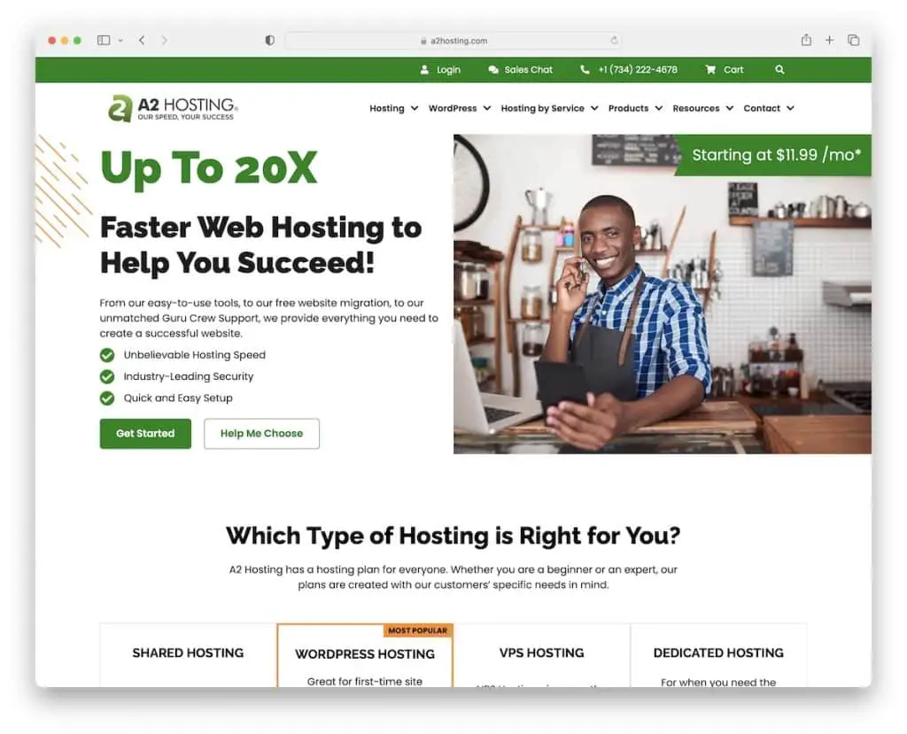 a2hosting hosting cloud economico