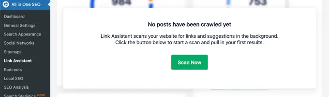 Scanning Your Website Links Using Link Assistatn