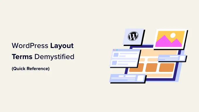 Learning WordPress layout and design terms