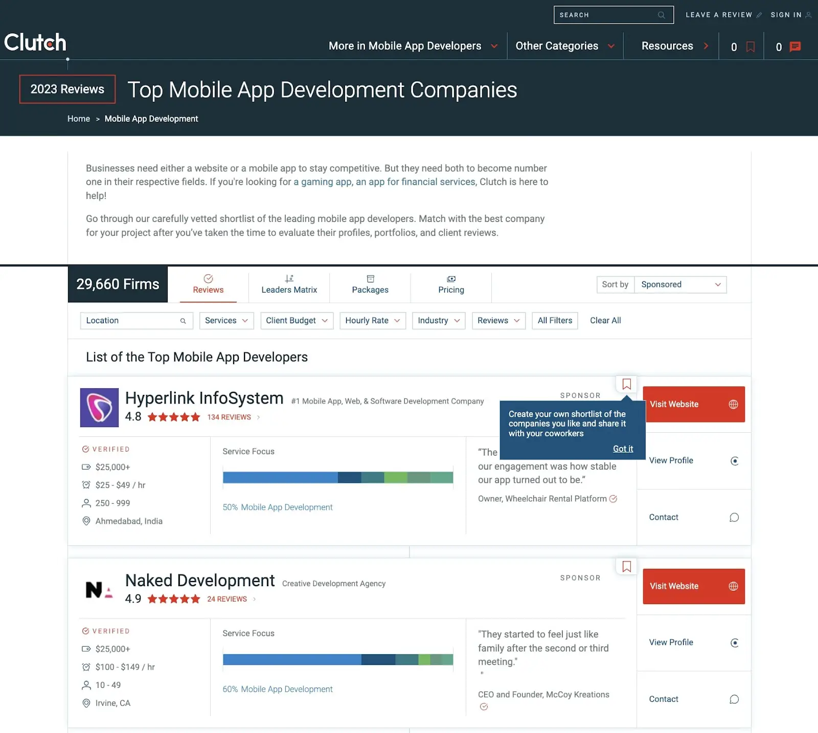 what is referral traffic? list of mobile app development firms’ reviews