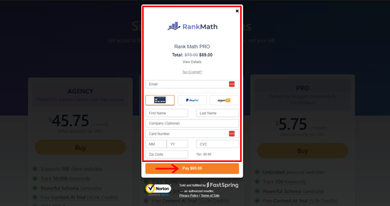 Isi Detail Pembayaran Anda Dan Bayar