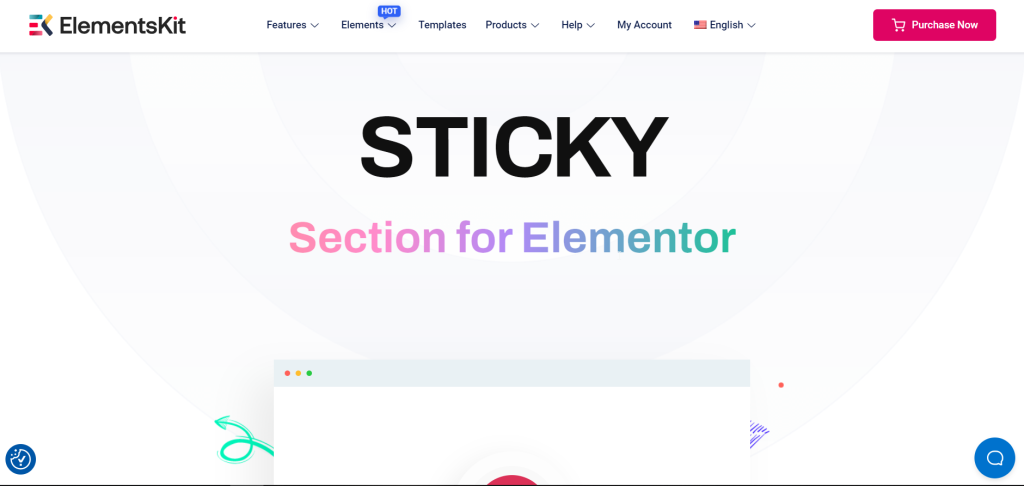 ElementsKit Elementor Addon – Advanced Sticky