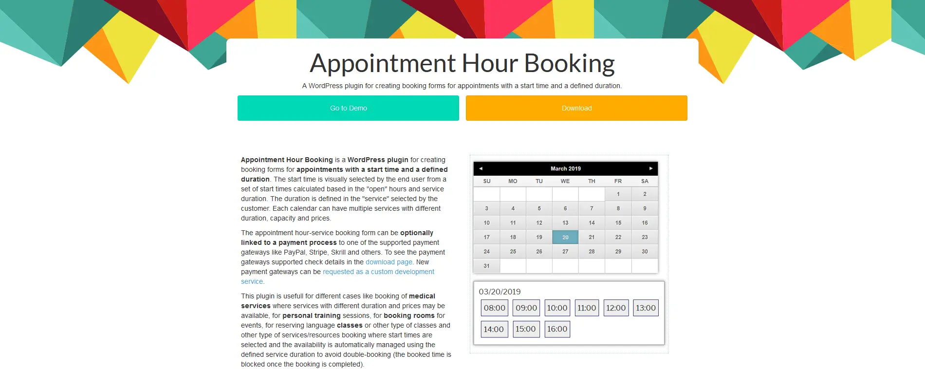 Artwork of Appointment Hour Booking: herramienta fácil de usar para reservar citas con plantillas de correo electrónico personalizables para notificaciones personalizadas.