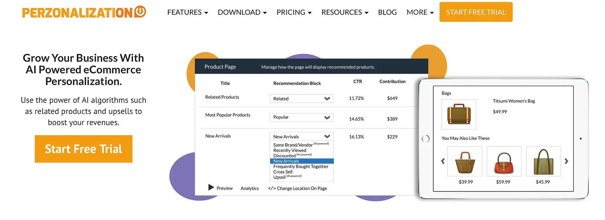 Personalization SaaS を使用して e コマースに AI を実装します。