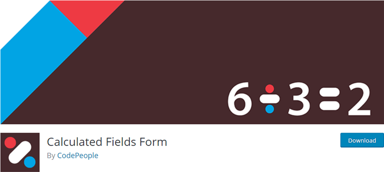 Calculated Fields Form – плагин калькулятора для WordPress