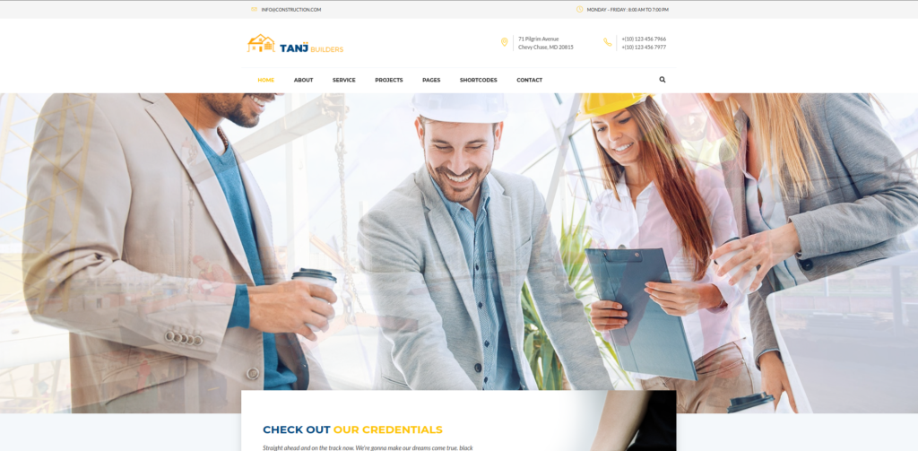 Tanj WordPress-Theme