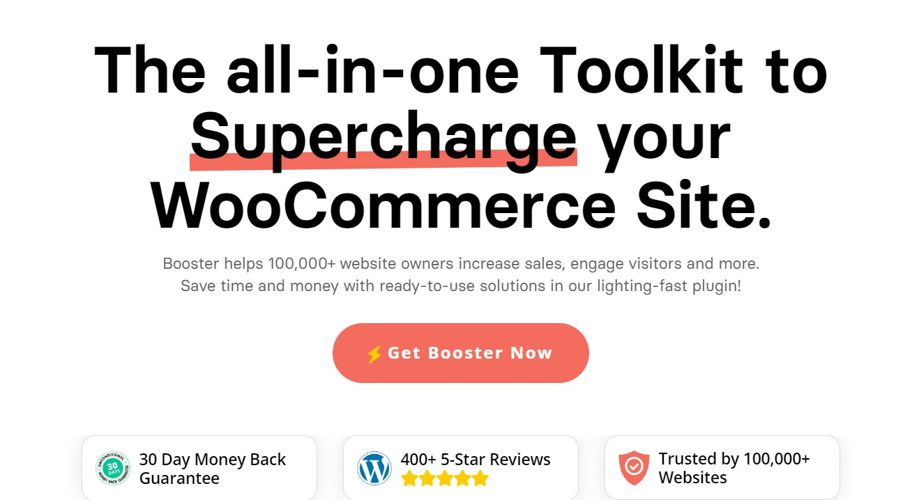 บูสเตอร์สำหรับ WooCommerce