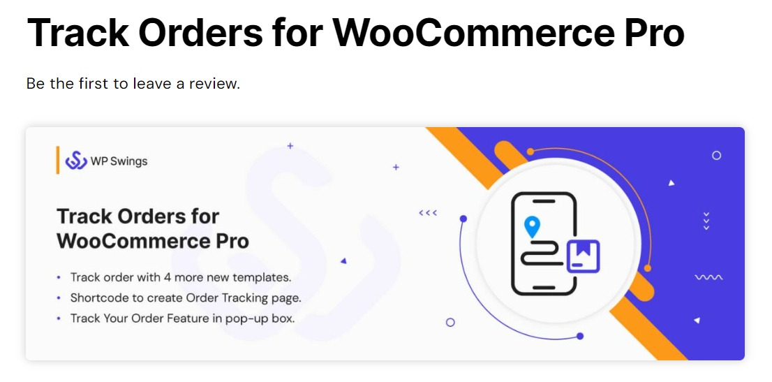 Отслеживание заказов для WooCommerce