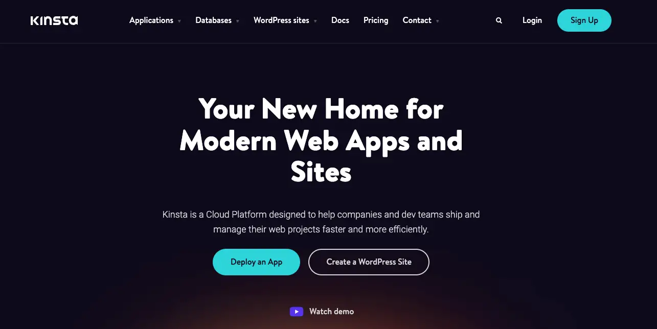 Kinsta は、Google Cloud で最も優れた WordPress マルチサイト ホスティング プロバイダーの選択肢の 1 つです。