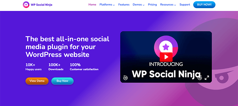 Плагин WP Social Ninja для WordPress Instagram Feed