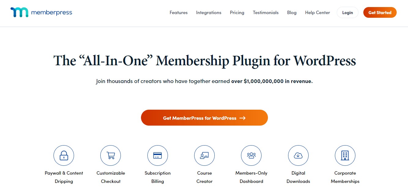 MemberPress WordPress 페이월 플러그인