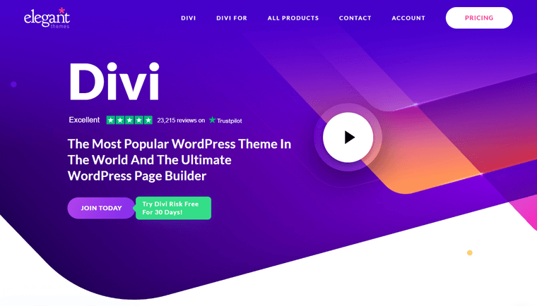 Divi ウェブサイトビルダー