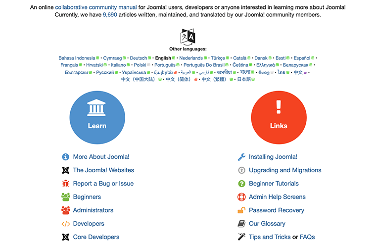 Joomla-Dokumentation