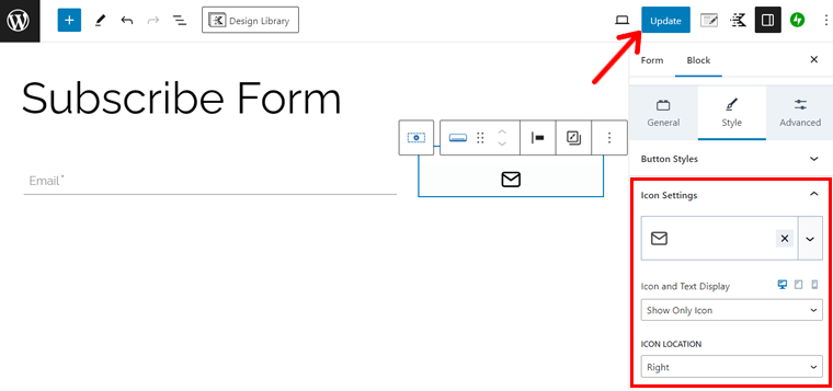 Personalización de formularios e iconos