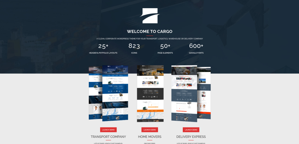 Tema Cargo Wp