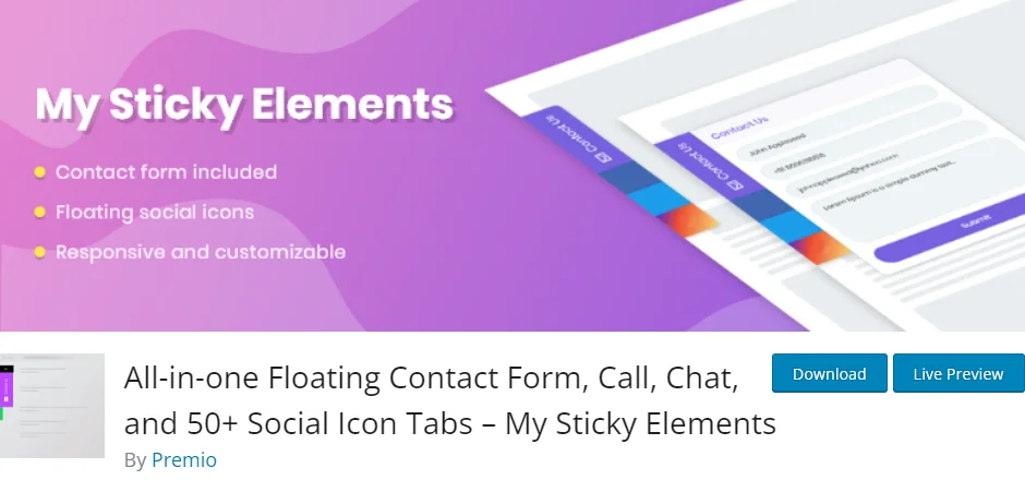 My Sticky Elements โดย พรีมิโอ