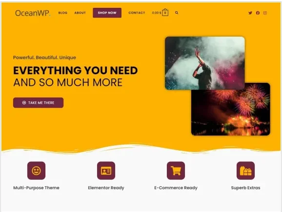 OceanWP – Die besten responsiven WordPress-Themes