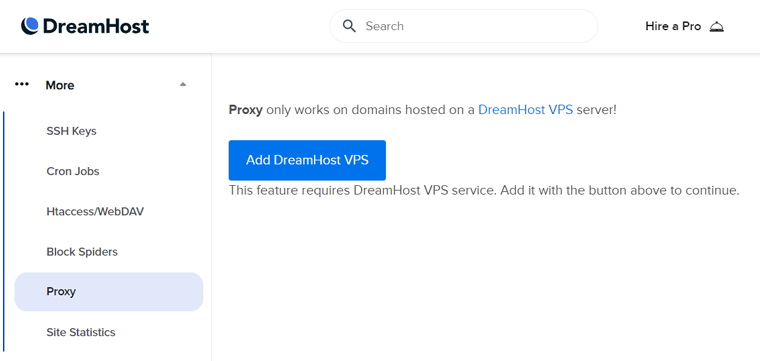 DreamHost のセキュリティ機能