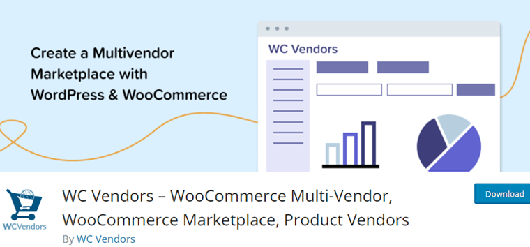 ปลั๊กอิน WordPress Marketplace ของผู้จำหน่าย WC