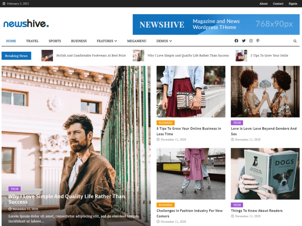 newshive-magazine-ニュース-wordpress-テーマ