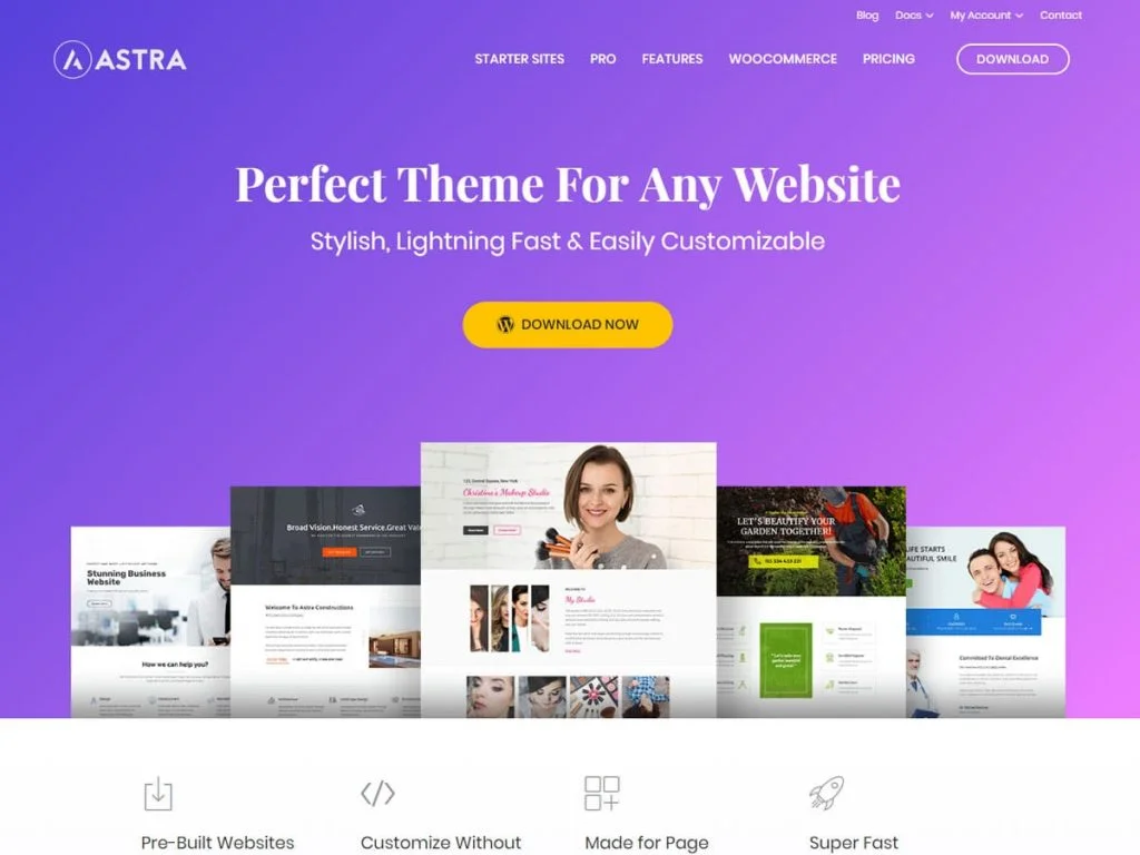 Лучший журнал WordPress: Astra_Theme