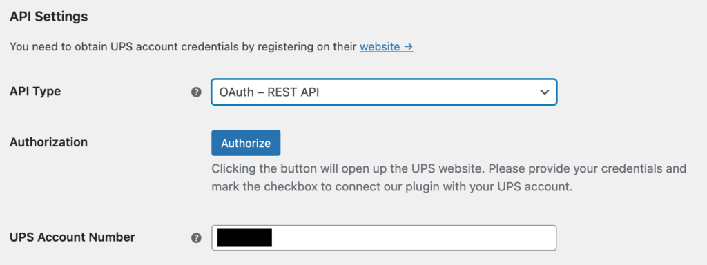 OAuth – REST API メソッド