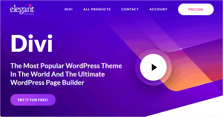 Divi'den Premium WordPress Temaları