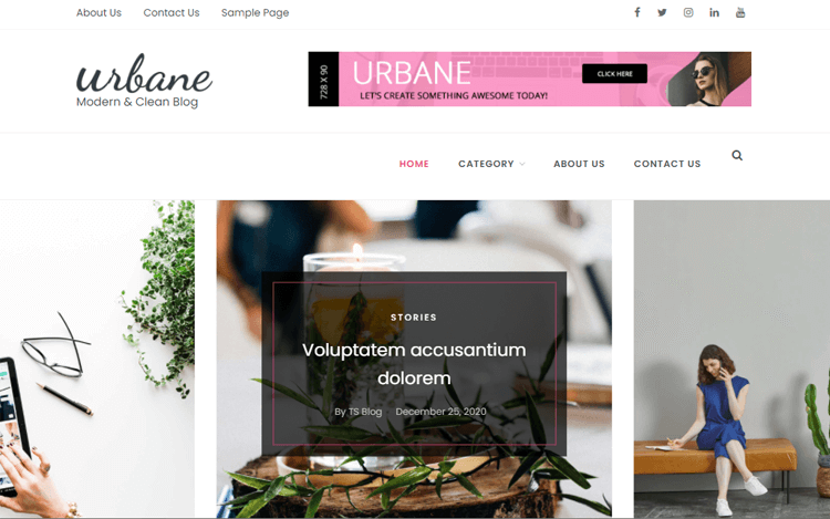 Urbane Online-Magazin-Vorlagen