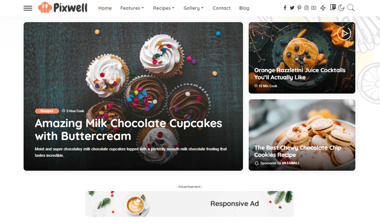 Pixwell En İyi WordPress Dergi Teması