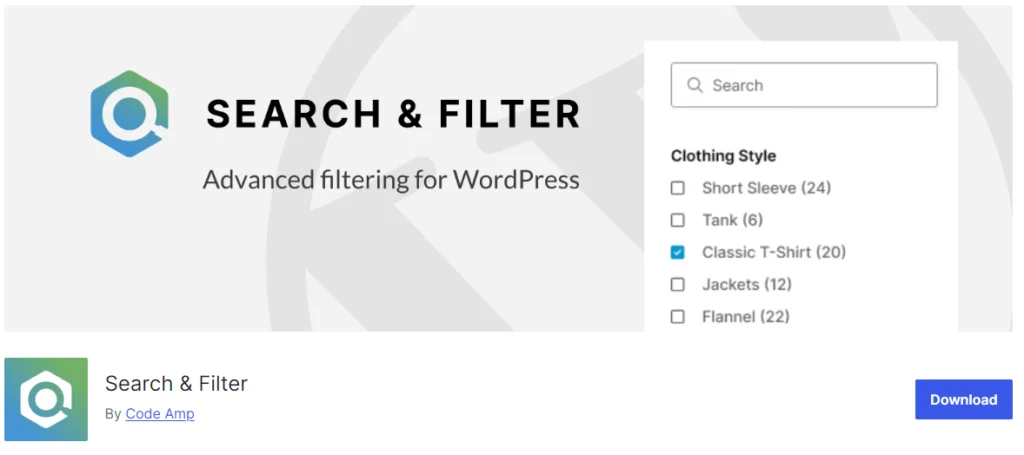 Ara ve filtrele |  WordPress Arama Eklentileri