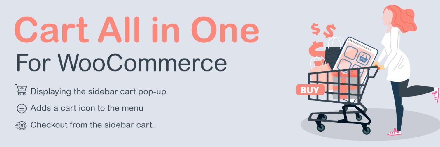 รถเข็น All In One: ปลั๊กอินรถเข็นด้านข้างสำหรับ WooCommerce 