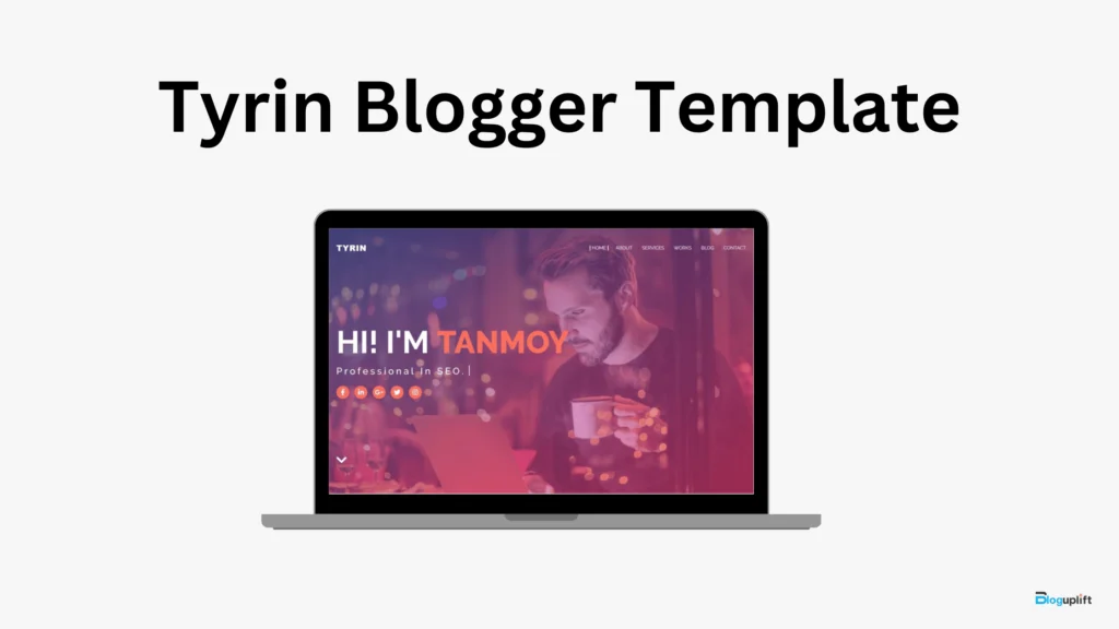 Plantilla de Blogger de Tyrin