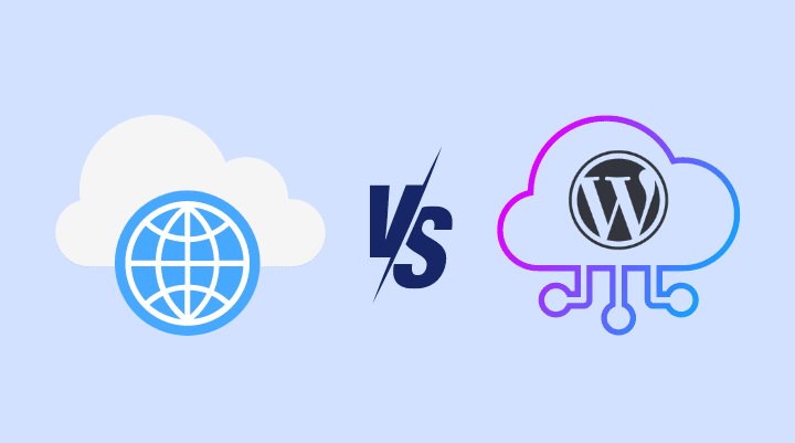 Web Hosting vs WordPress Hosting