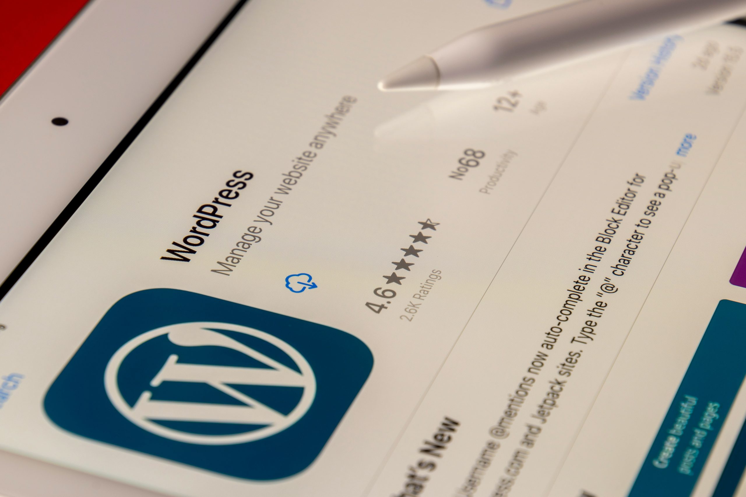 aplikasi wordpress