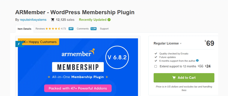 ARMember Cel mai bun plugin pentru abonament WordPRess