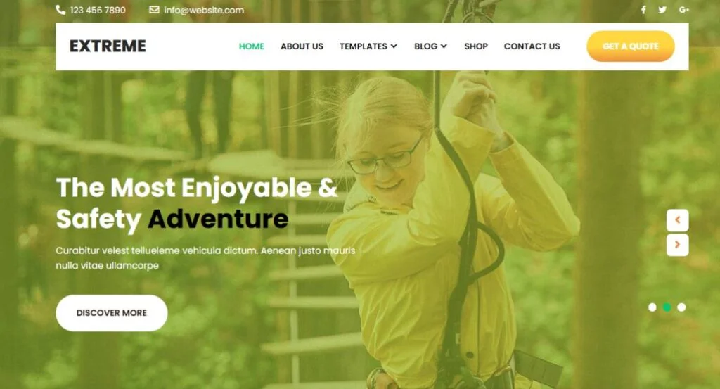 Meilleur thème WordPress gratuit : Grace Themes_Extreme-Lite