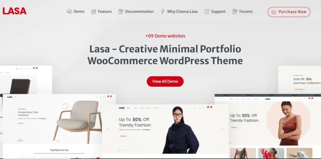 Лучшие бесплатные темы WordPress: Lasa_ThemeForest