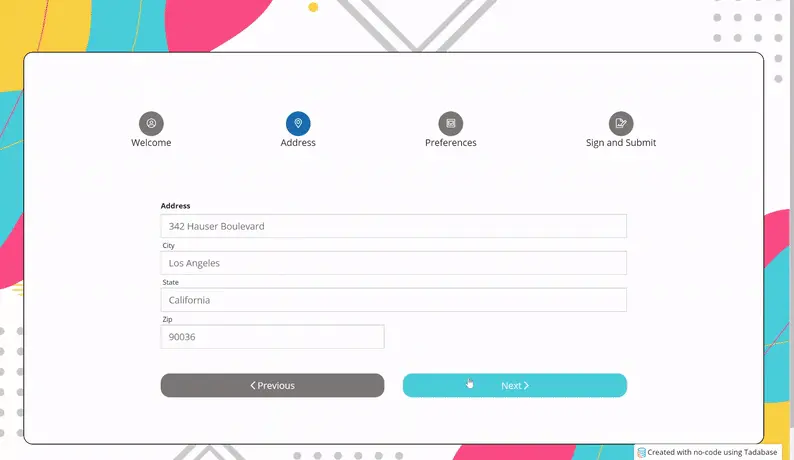 Formulir Multi-langkah