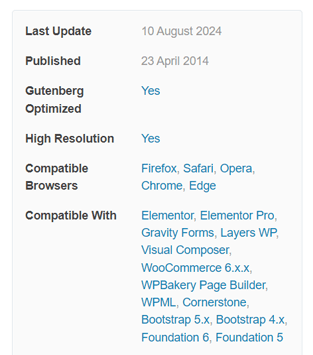 Szczegóły aktualizacji wtyczki Essential Grid w CodeCanyon