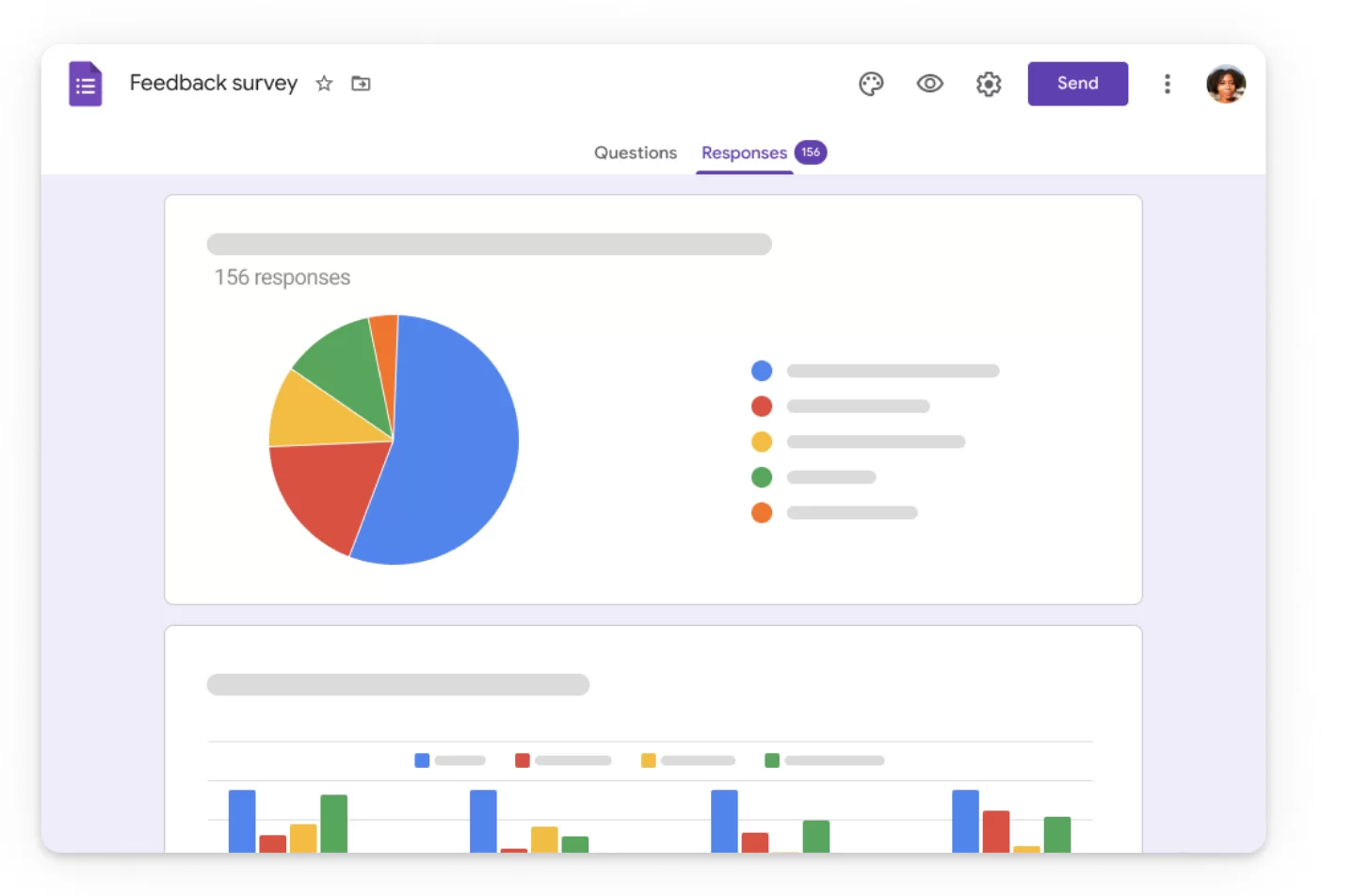 Google 表單可讓您輕鬆建立線上調查。