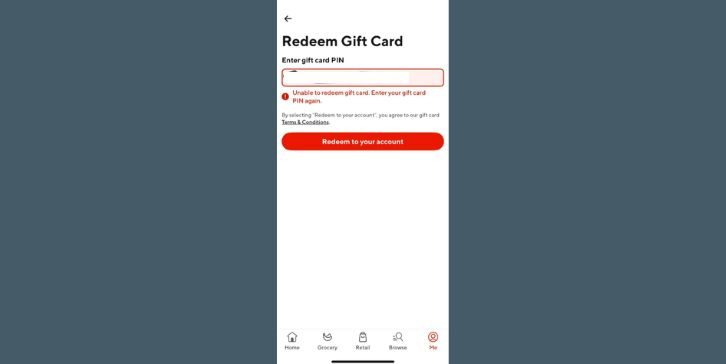 Puoi riscattare carte regalo su DoorDash?