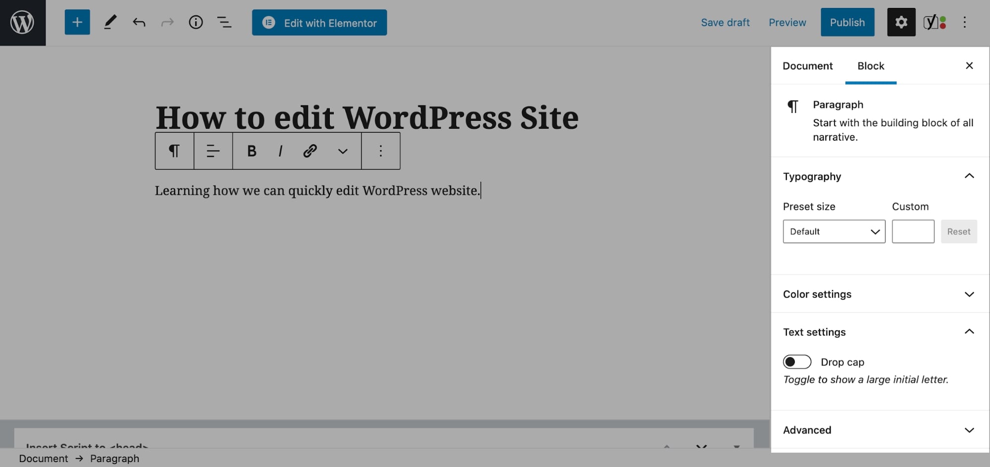 WordPressでページを編集する方法