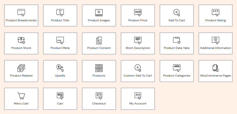 ElementorWooCommerceモジュールの概要