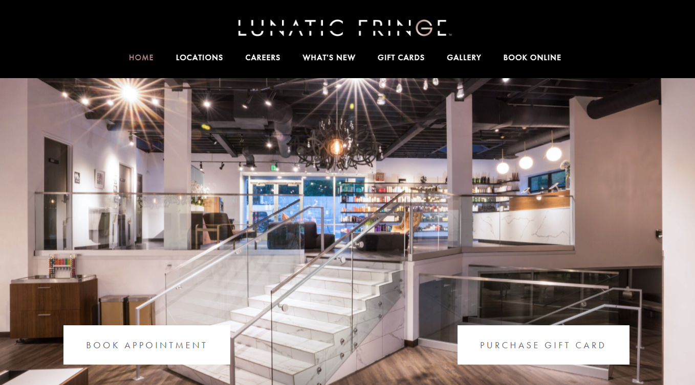 Sitio web de Lunatic Fringe