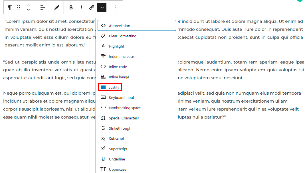 Uso del complemento Gutenberg Block Editor Toolkit en WordPress