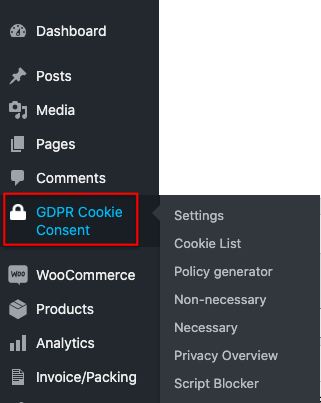 Navigate GDPR Consent Plugin