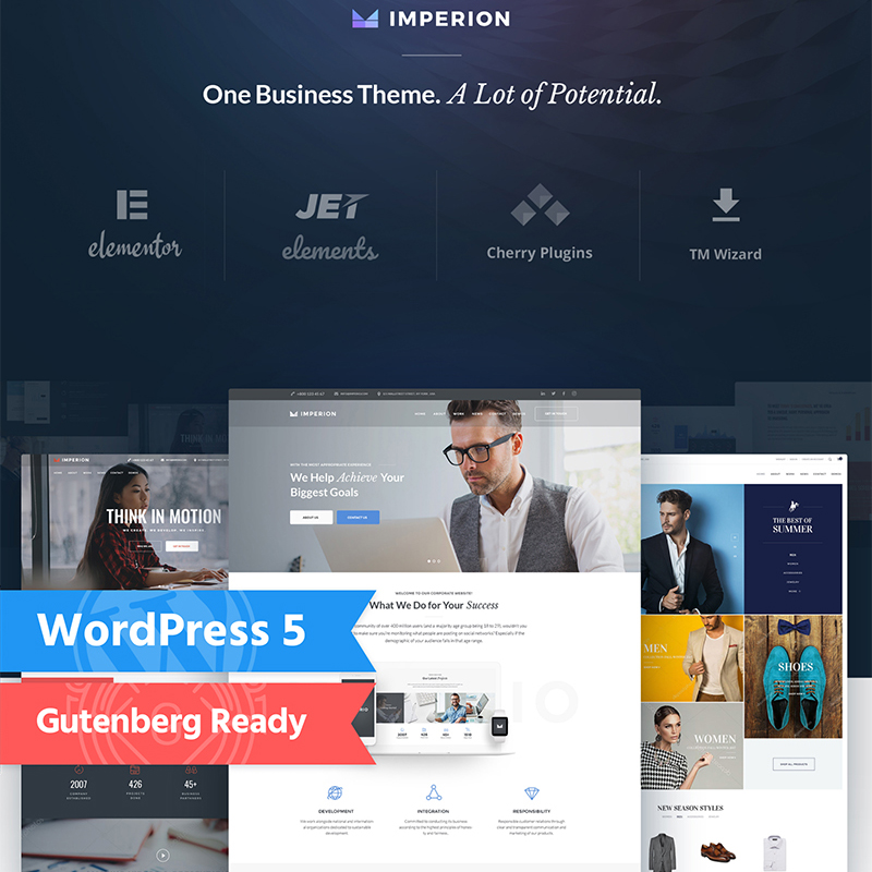 Imperion - Multipurpose Corporate WordPress Theme