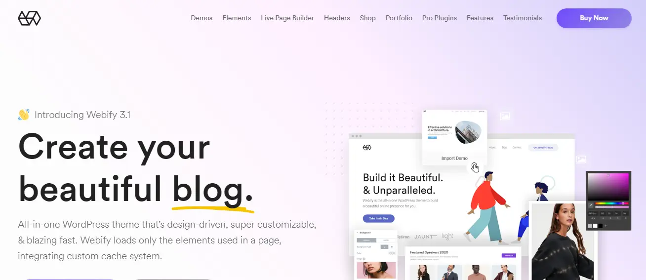 Webify - Best Premium Elementor WordPress Themes