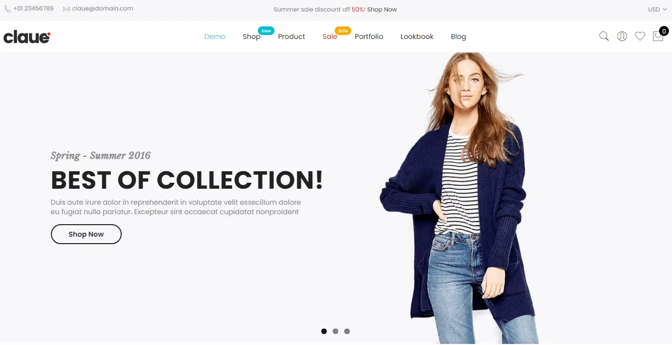 Claue - Best Premium Elementor WordPress Themes